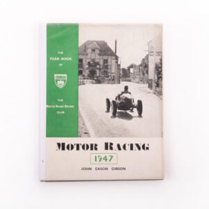 1947 BRDC Yearbook Signed Autographs Bob Gerard Louis Chiron