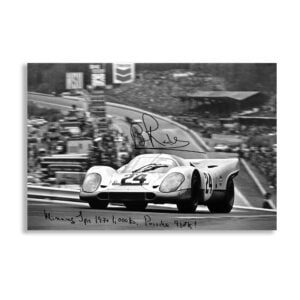 Brian Redman Signed Porsche 917K Photograph exclusive to AB Memorabilia