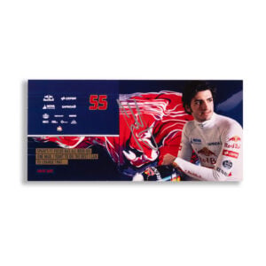 Carlos Sainz Signed Autograph Driver card