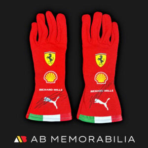 Charles Leclerc Personal Race Gloves for use during the 2026 F1 Season
