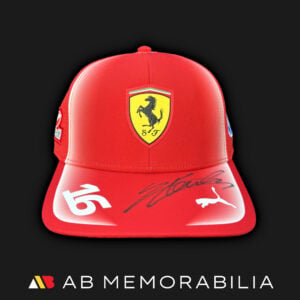 Charles Leclerc Autographed 2026 F1 Cap Ferrari