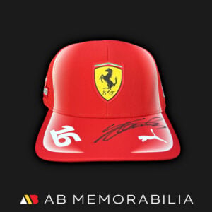 Charles Leclerc 2026 Cap Signed Memorabilia