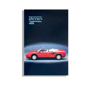 Ferrari Mondial Cabriolet Factory Poster Stampa ARBE Modena No. 399/85 - Printed in Italy - 5M/11/85