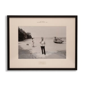 Ian Fleming Signed Autograph with Goldeneye Photograph, Jamaica. Original James Bond memorabilia