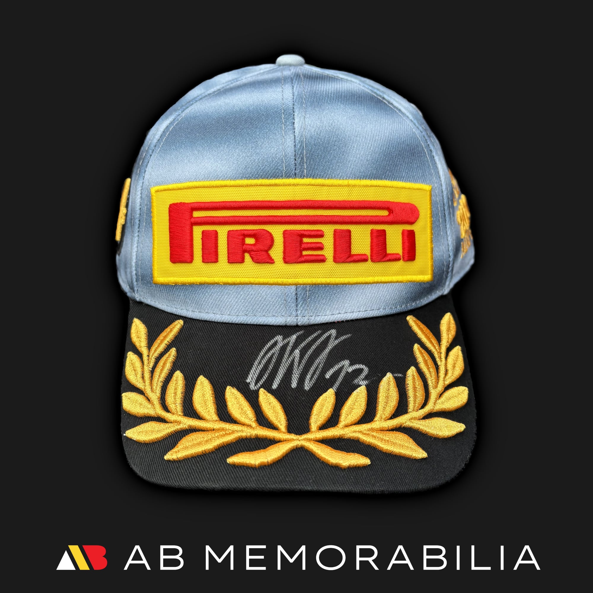 Kimi Antonelli Signed 2026 Miami Podium Cap Pirelli