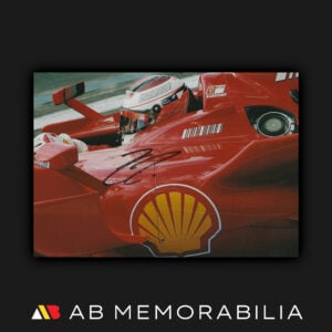 Kimi Raikkonen Signed autograph memorabilia. Ferrari 2008 Signed F1 Photograph