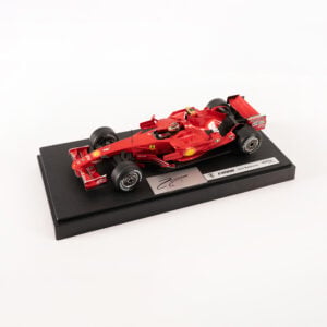 Kimi Raikkonen Signed 1/18 Ferrari F2008 Model Autograph