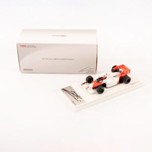 Niki Lauda Signed 1/43 TSM Model 1984 McLaren MP4/2 World Champion F1 Autograph