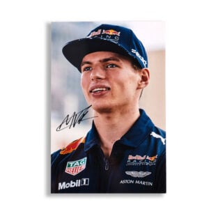 Max Verstappen Signed Autograph Red Bull F1 Portrait