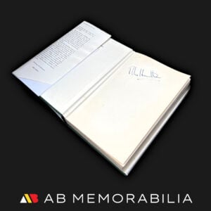 Mike Hawthorn signed Challenge Me the Race book 1958 Formula One memorabilia