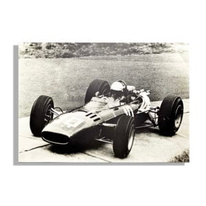 Mike Parkes Ferrari 312 Factory Poster
