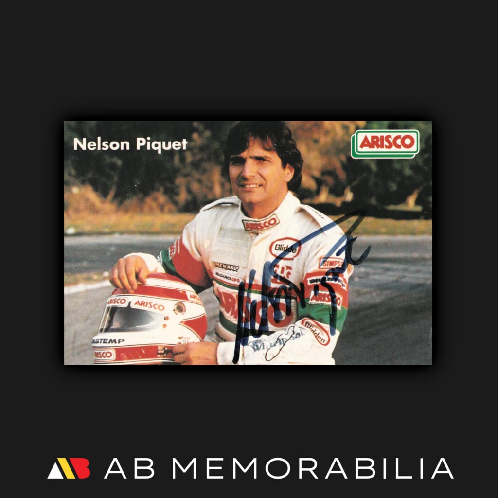 Nelson Piquet - AB Memorabilia