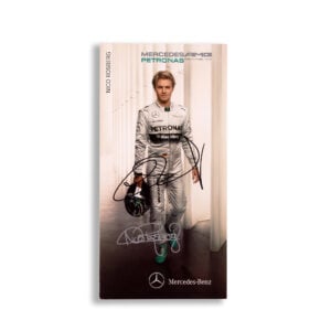 Nico Rosberg Signed Autograph Mercedes F1 Driver card
