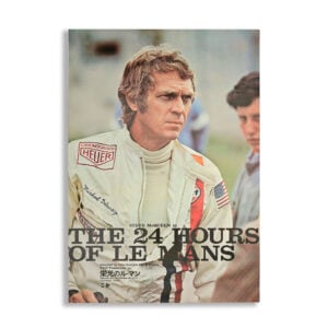 Steve McQueen 1971 Original Japanese Movie Poster Le Mans
