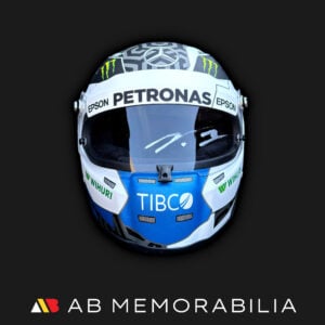 Valtteri Bottas Signed 1/2 Half Scale 2018 Mercedes Stilo Helmet