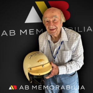 David Piper Porsche Ferrari Race Used Helmet. Original memorabilia Ferrari works driver, Le Mans, Sebring, Daytona etc