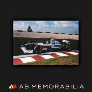 Jacques Villeneuve Signed Autograph Memorabilia Williams F1